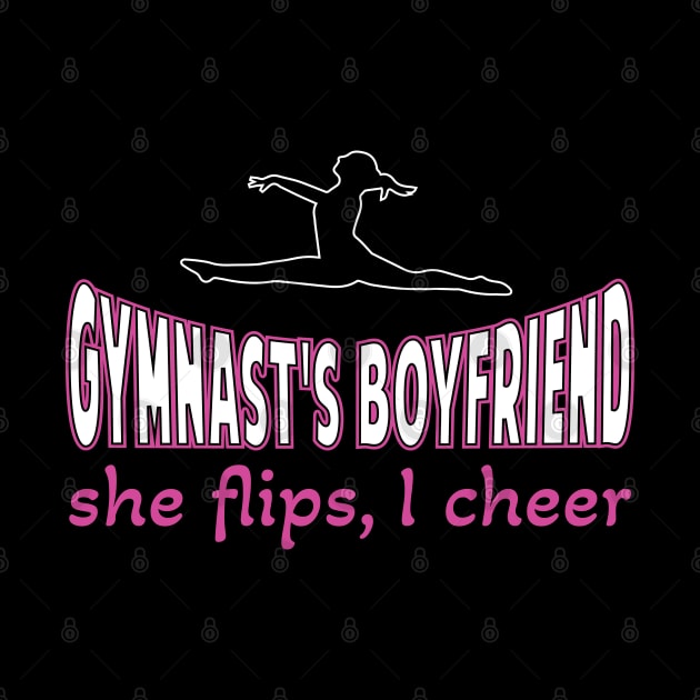 Gymnast Boyfriend she flips Gymnastics Acrobatic Gymnast by Riffize