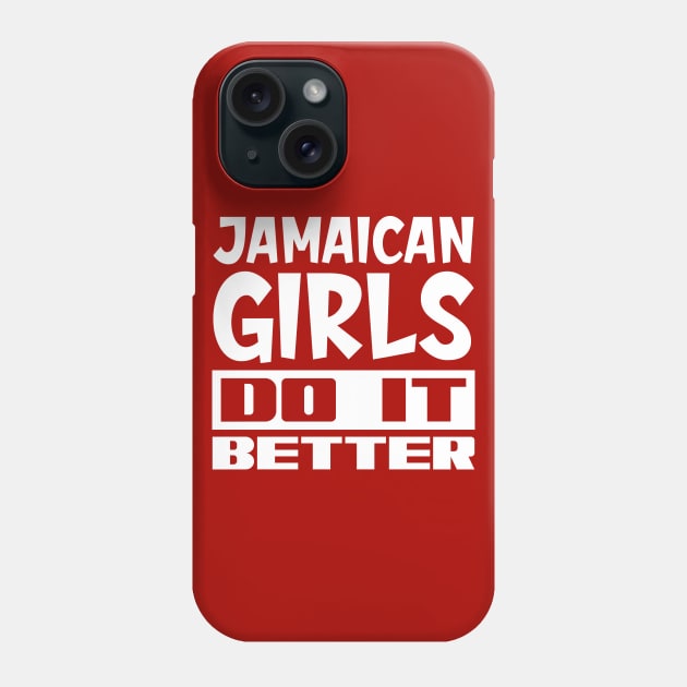 Jamaican girls do it better Phone Case by colorsplash
