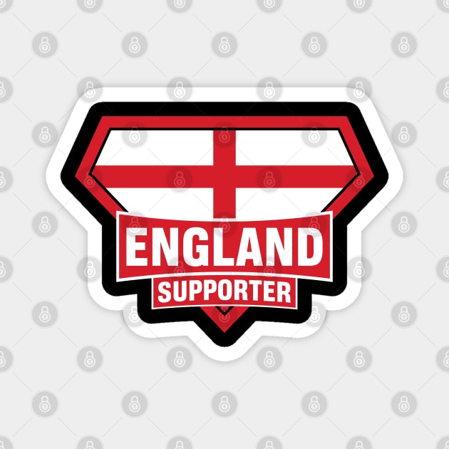 England Super Flag Supporter Magnet by ASUPERSTORE