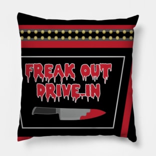 Freak Out Drive-In Pillow