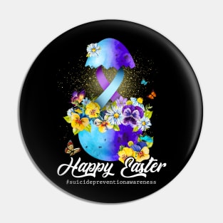 Happy Easter Suicide Prevention Awareness Pin