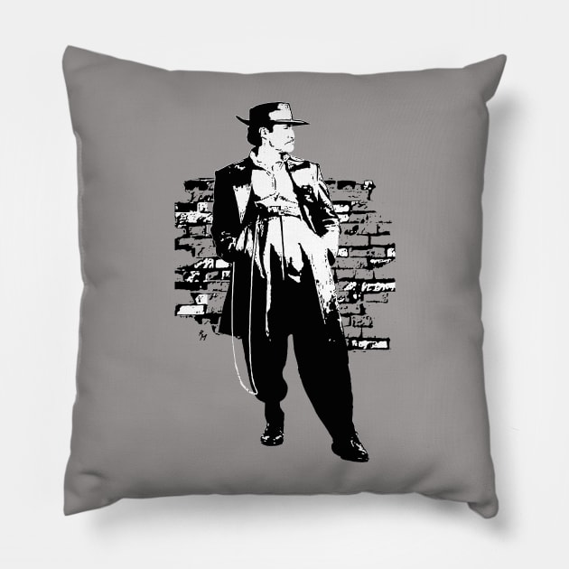 Pachuco Pillow by MartinezArtDesign