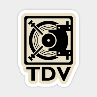 Avatar TDV Logo Black Magnet