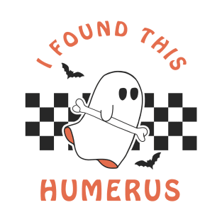 I Found This Numerus Halloween Ghost Funny T-Shirt