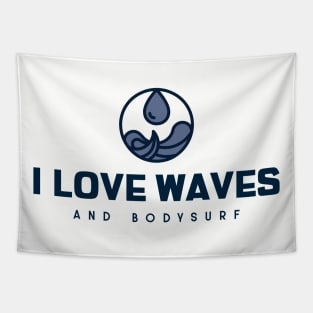 yoga bodysurf Tapestry