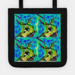 Sweetie the princess bunny of FairyCastleFarm Pop Art Collection Tote