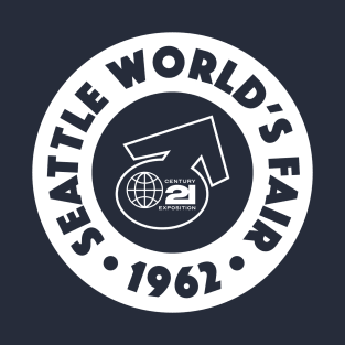 1962 Seattle World's Fair Circle (White) T-Shirt