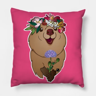 Quokka the Happiest Critter of Australia Pillow