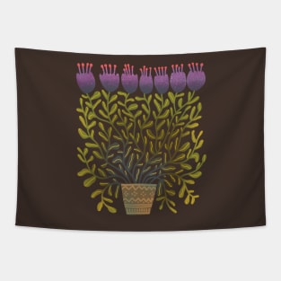 Flower pot Tapestry