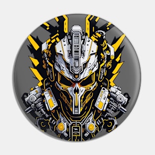 Mecha Skull S02 D67 Pin