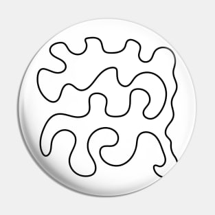 Black line abstract Pin