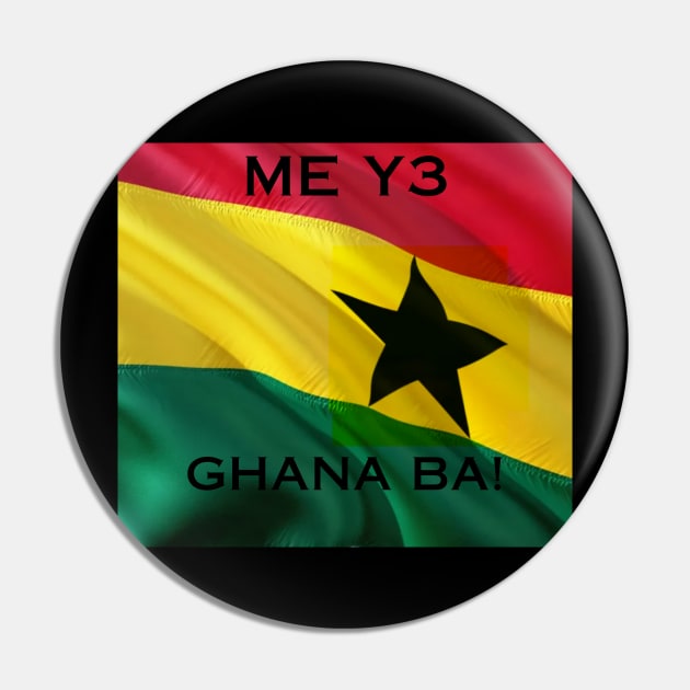 Ghana Flag Pin by gyebijunior