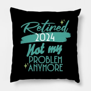 Officially Retired 2024, Funny Retirement, Dad Retirement, Retirement Gifts, Retired Est 2024, Retirement Party Pillow