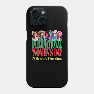 International Women's Day #BreakTheBias Peace Equity Phone Case