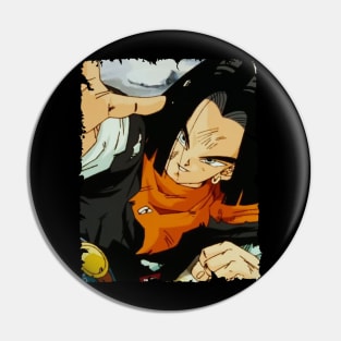 ANDROID 17 MERCH VTG Pin