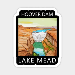 Hoover Dam Lake Mead Magnet