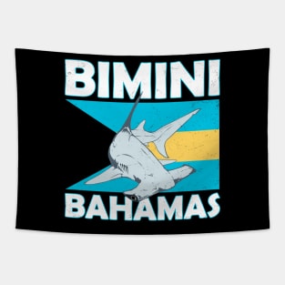 Hammerhead Shark Diving Bimini Tapestry