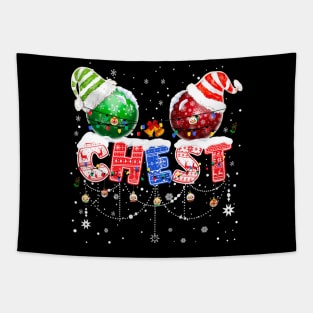 Chestnuts Matching Family Funny Chest Nuts Christmas Tapestry