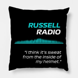 Sweat - George Russell F1 Radio Pillow