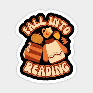 Fall Into Reading Magnet