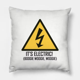 Electric Slide It's Electric Boogie Woogie Woogie Hipster Pillow