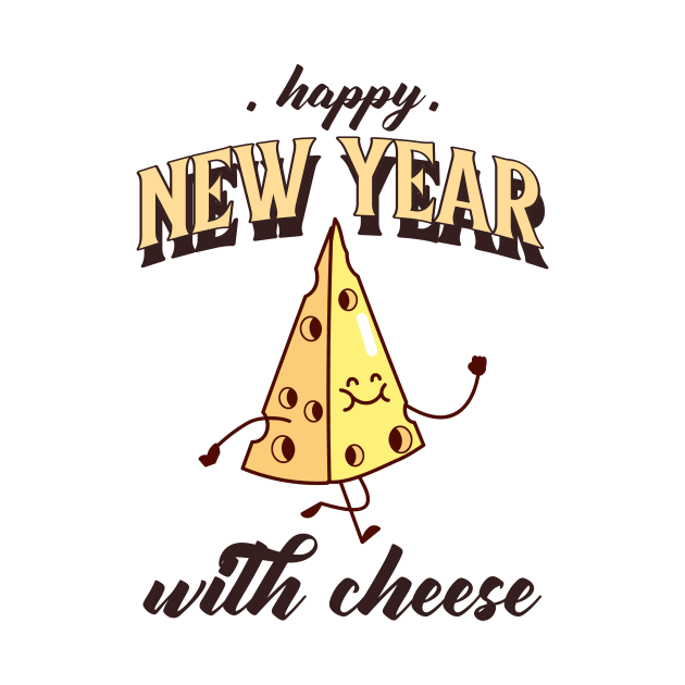 Happy new year with cheese by Graffas