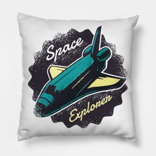 Space Explorer Shuttel Pillow