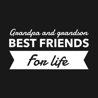 Grandma and grandson best friends for life T-Shirt