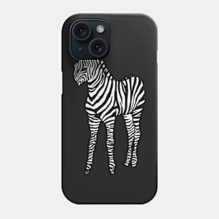 White Zebra Phone Case