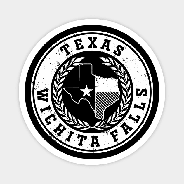 Wichita Falls Texas Magnet by Jennifer