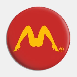 offensive IM lovin It Logo Pin