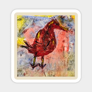 Red Bird Magnet