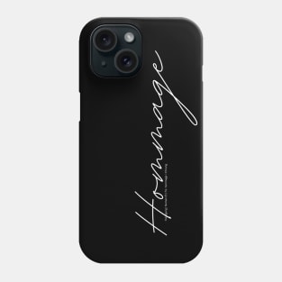 German language in use Hommage Phone Case