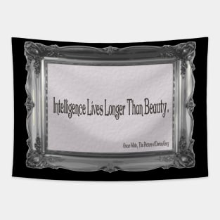 Intelligence V Beauty Tapestry