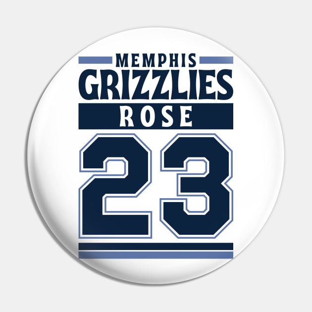 Memphis Grizzlies Rose 23 Limited Edition Pin by Astronaut.co