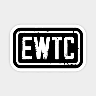 EWTC Horizontal Badge Logo Magnet