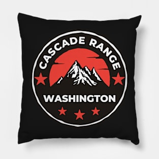 Cascade Range Washington - Travel Pillow