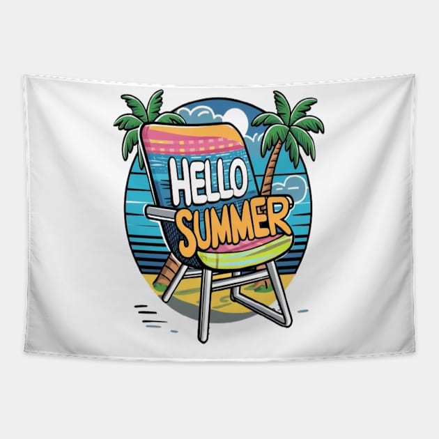 Hello summer Tapestry by Medkas 