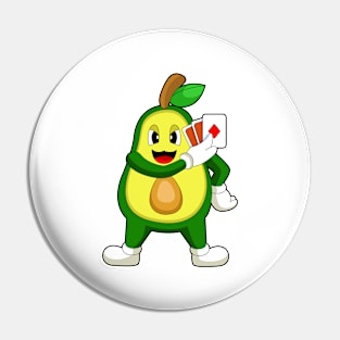 Avocado Poker Poker cards Pin