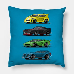 Pixel Racers 2 Pillow