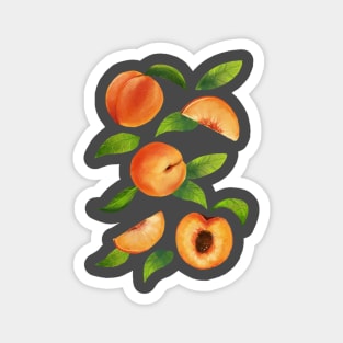 Peachy Peaches Magnet