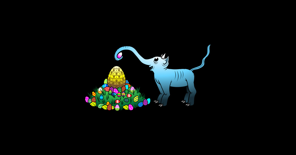 Easter Egg Hunt Fantasy Sticker Teepublic