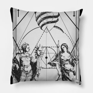 Hermetica Moderna - Alchemical Wedding Pillow