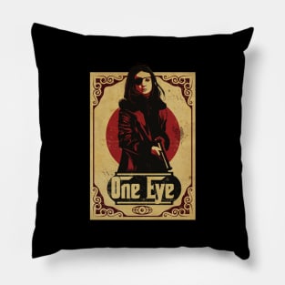 One Eye Girl (Thriller) Pillow