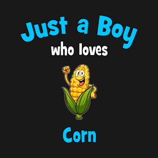 Corn design for Boys | Kids Corn design T-Shirt