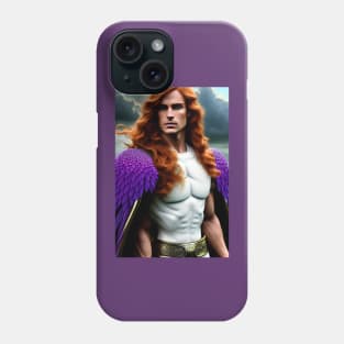 Purple Winged Knight Phone Case