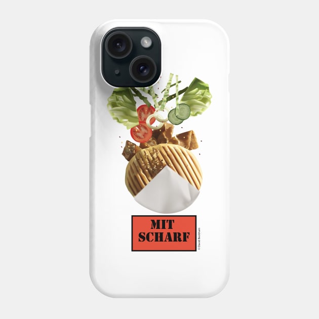 Döner Mit Scharf Phone Case by dave-ulmrolls