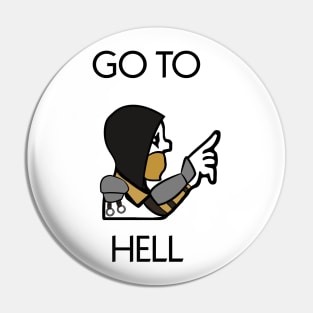 Go to Hell Pin