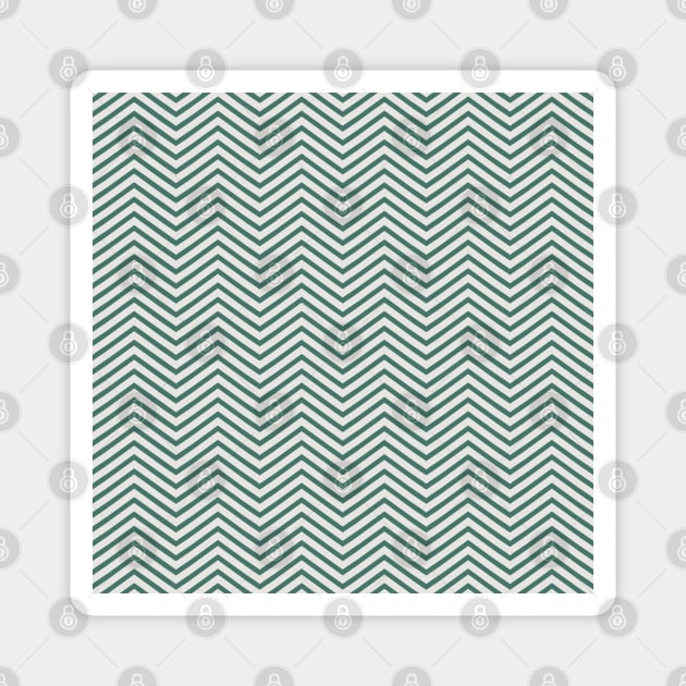 Geometrical Zigzag Pattern Magnet by Patternos