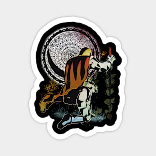 Knight at night Magnet